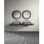 Lavabo pour salle de bain, surface semi-polie, pierre naturelle, marbre véritable, marbre véritable-122070119