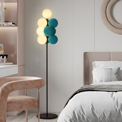 Lampe sur pied en fer moderne et minimaliste