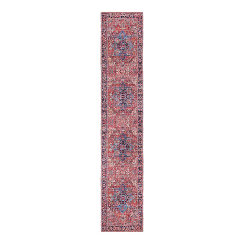 Haigh Washable Oriental Indoor Rug, Runner 2' x 10'