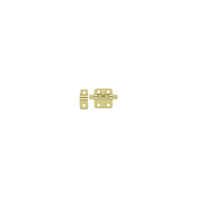 Barrel Brass Latch/Catch/Bolt, Polished Brass