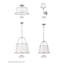 Plafonnier semi-encastré 15 po à 2 lumières Moxie-1483017173-1483017172