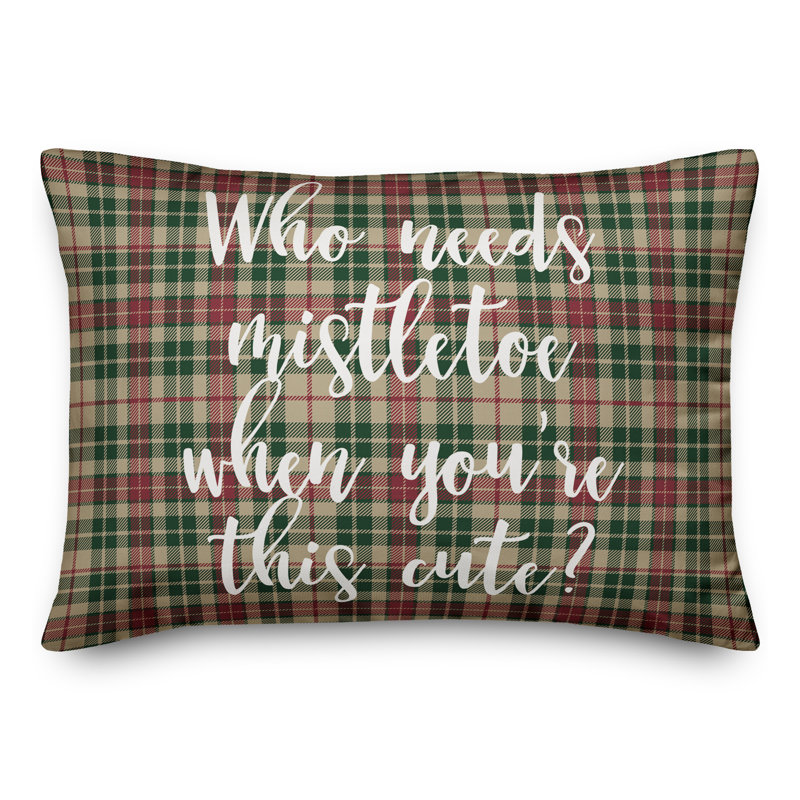  Qui a besoin de gui quand vous êtes aussi mignon? Coussin lombaire
