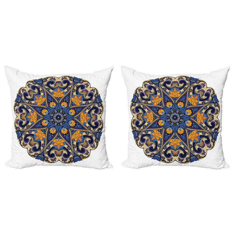 Oyuki Square Throw Pillow Cover