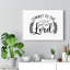 Commit to the Lord 1 Piece Wrapped Canvas Wall Art-1464897474