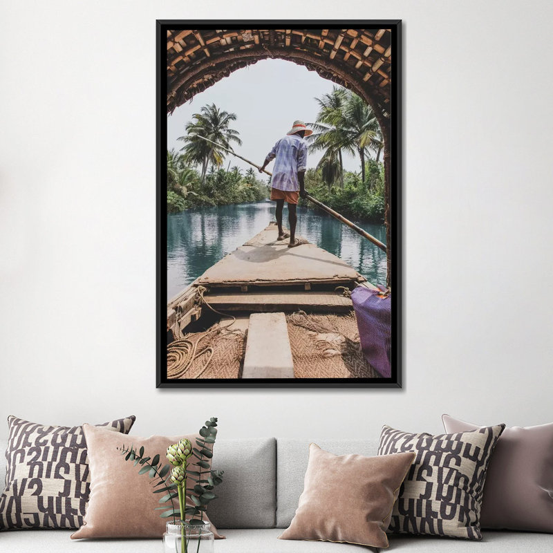 « koch, inde ii » par luke anthony gram, reproduction d’impression sur toile tendue, H 60 po x l 40po x P 1,5 po