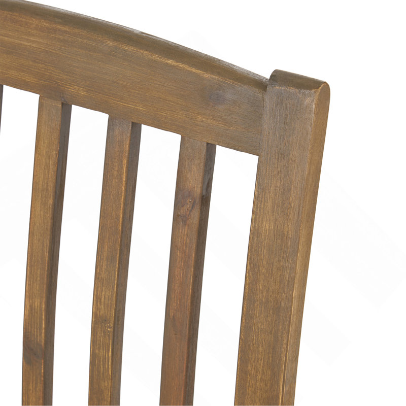 Chaise 2 pièces avec 2 coussins Casa Acacia, Gris, Crème