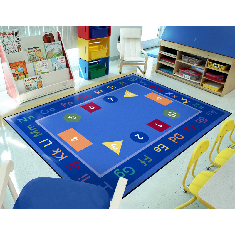 Fun-Damentals by Joy Carpets Area Rug, Rectangle 5'4" x 7'8"