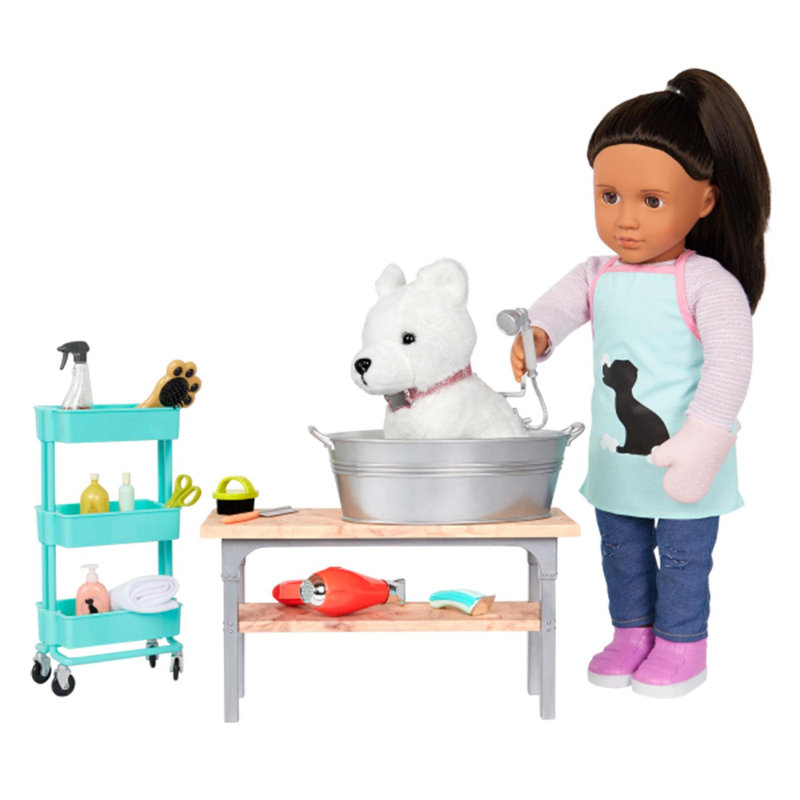 Sighwarth Pet Animal Grooming Doll Accessories Set