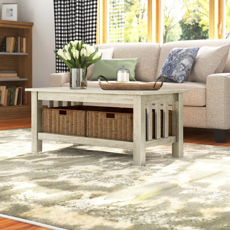 Knepp Coffee Table, White Oak