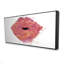 Rouge à lèvres aquarelle rose - décor de toile encadrée rose chambre-119950547