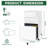 3-Drawer Mobile File Cabinet with Lock, All-Steel Metal Storage on Wheels, Two Shallow & One Deep Drawer for Office Home, Fully Assembled, Anti-Tip Design