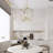 Aspen 4-Light Dimmable Lantern Geometric Chandelier-771931917-685230191