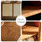 Modern Brown Solid Wood Sideboard