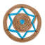 Ceramic Round Piece Trivet