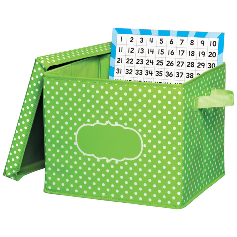Boîte de rangement en tissu