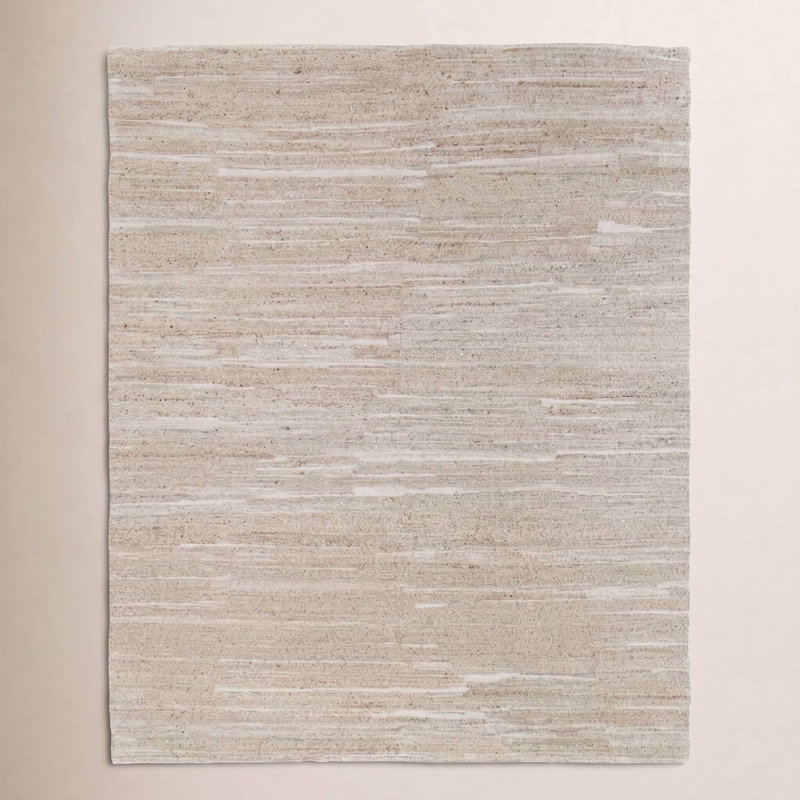 Mellina Rectangle Conor Wool Area Rug, Rectangle 2' x 3'
