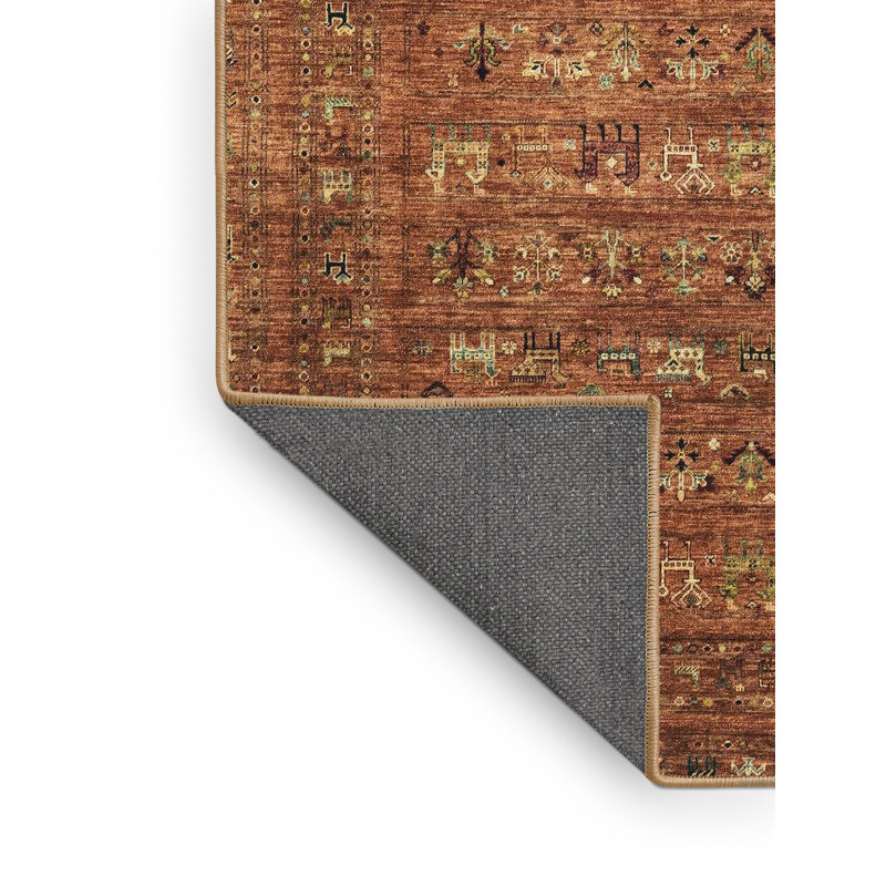 Abstract Indoor Rug, Rectangle 7' x 10'
