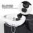 Backwash Shampoo Chair with Ceramic Shampoo Bowl For Home, Salon, Barbershop