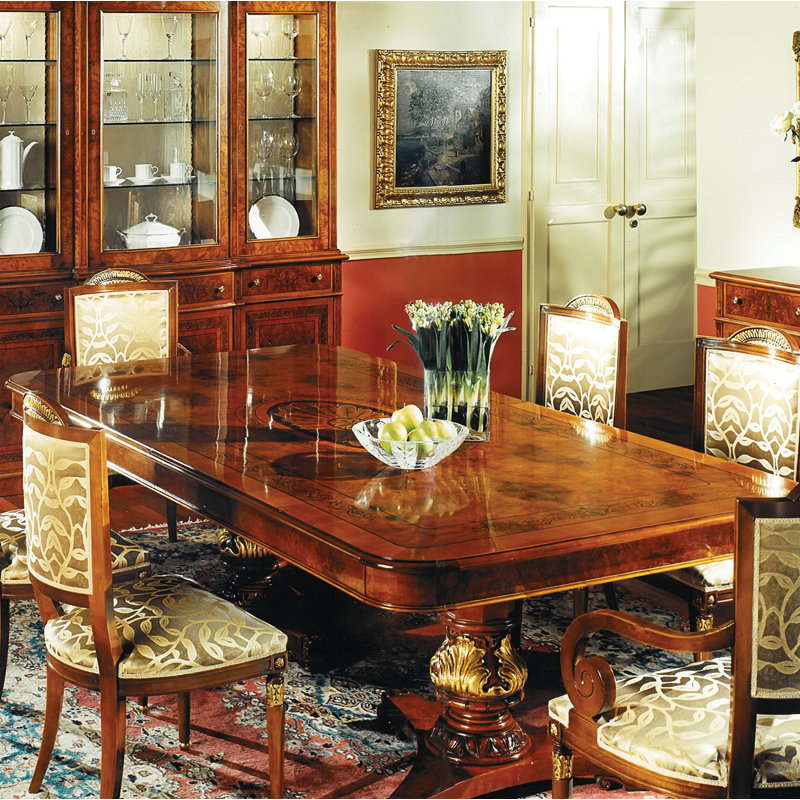 Extendable Solid Wood Dining Table