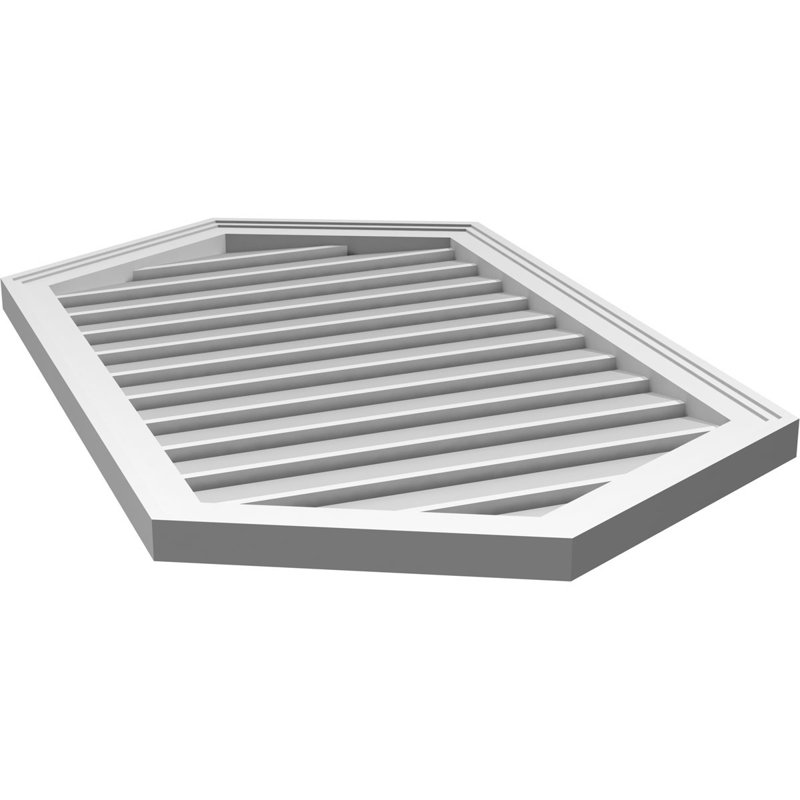 Pente verticale verticale en uréthane 6 pi, 40" H x 24" W x 1.5" D