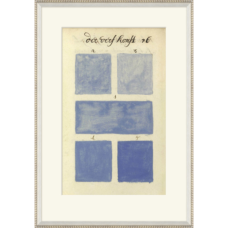 Antique Color Swatches Giclee Print by A. Boogert