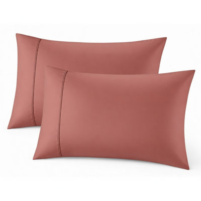 Cooling Bamboo Pillowcases, Set of 2 – Ultra Soft & Breathable