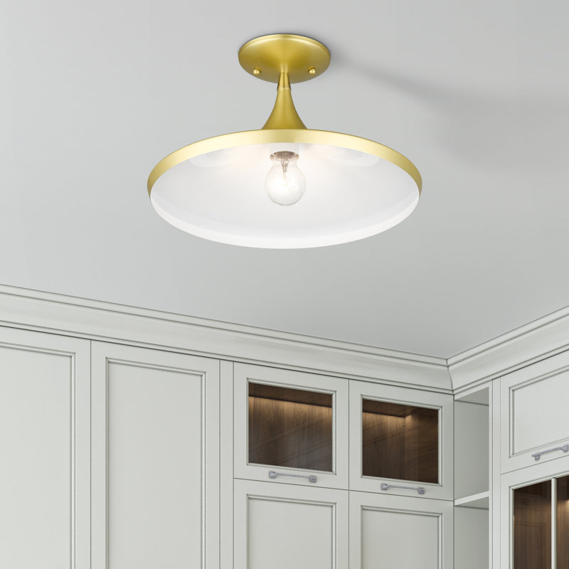Catinca Flush Mount, Soft Gold, Gold