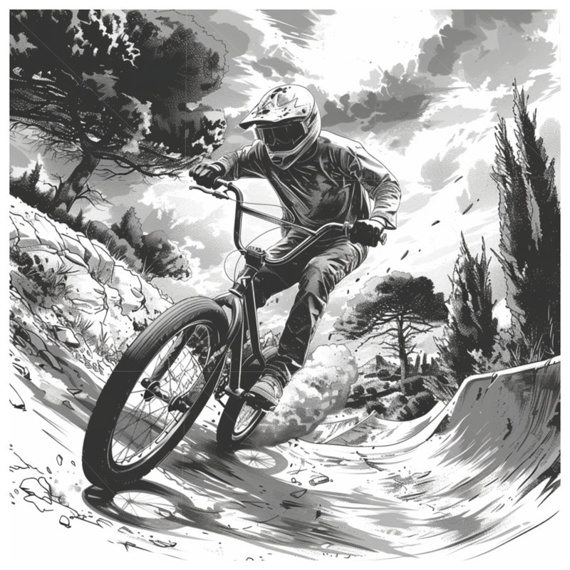 Édredon pour le vélo industriel, Simple extra long