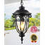 Luminaire suspendu d'extérieur câblé 17 po-100015627