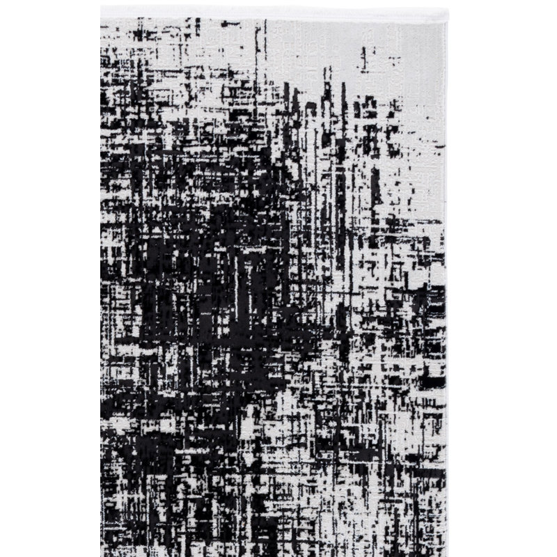 Mila 294 Performance Abstract Rug, Runner 2'2" x 8'