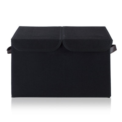 Bac de rangement pliable en tissu