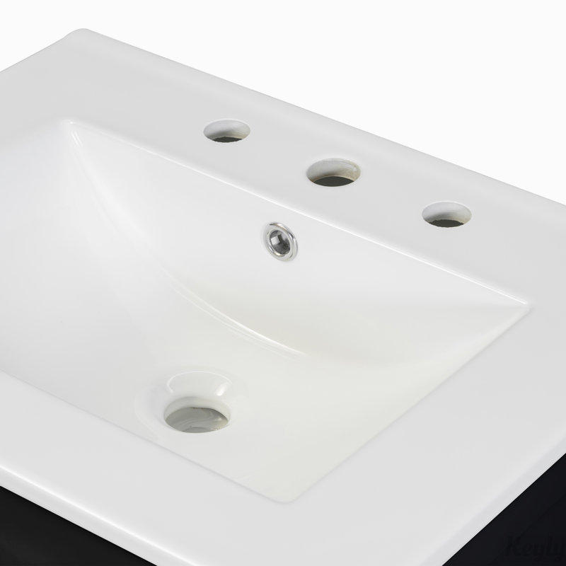 Ensemble de meuble-lavabo 24 po avec lavabo en céramique