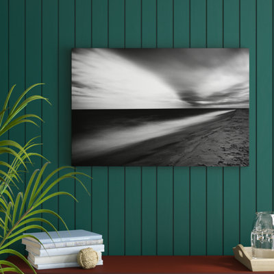Edge Of The Earth by Aledanda - No Frame Print on Canvas