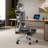 Ergonomic Office Chair with 5d Armrests Adjustable Seat Depth and Adaptive Lumbar Support-1095427339