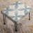 Soft Monochrome - Damask Rectangle Ottoman