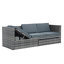 Ensemble de salon de jardin d'extérieur avec canapé modulaire-1344659640