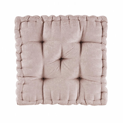 Poly Chenille Square Floor Pillow Cushion