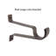 Tringle de rideau simple en plastique réglable-28961964-28892801