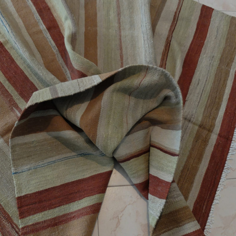 Hemenway Striped Hand Woven 140cm X 200cm Area Rug