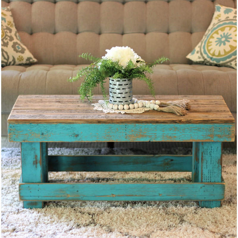 Ladd Solid Wood Single Coffee Table - Stylish & Durable