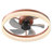Frauly 19.7 Inch Led Enclosed Low Profile Ceiling Fan With Light-1222760576-1215559985