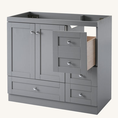 [Cabinet seulement] Meuble-lavabo (lavabo non inclus)
