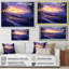 Riverbend at Dusk Countryside Landscape II - Mountains, art mural encadré-367154795-367154789-367154793