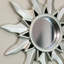 Mini-miroirs ronds mattes Mayan Sunburst 9,5 po-1348088066