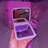 Supercute Lighted Compact Mirror with Touch Sensor Switch for Adjustable Brightness 2X Magnification-104281728