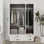 Retonia Manufactured Wood Wardrobe-453577589