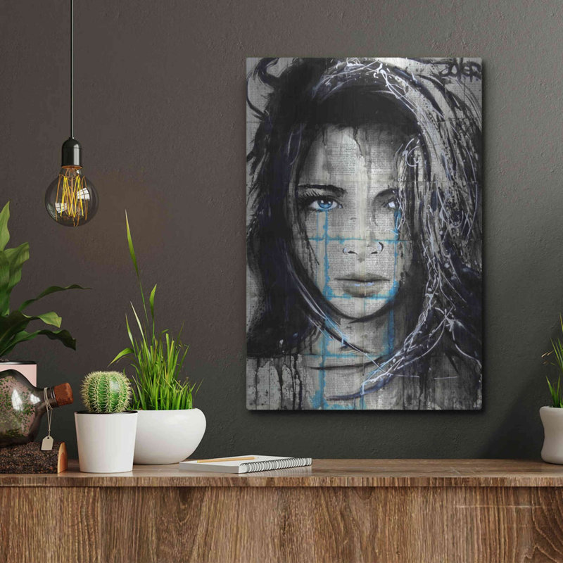 «Lark Manor ™« Somedays2 »par Loui Jover, art mural en métal, H 16 po x l 12 po