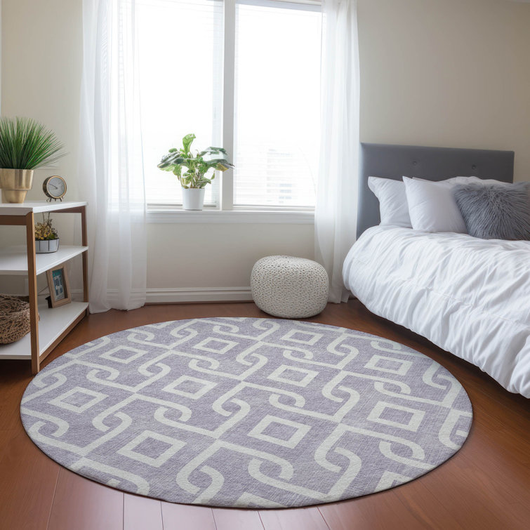 Kaylani Washable Geometric Indoor / Outdoor Rug