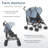 Dream On Me Twin Venture Umbrella Stroller -115616390