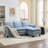 4-Piece 76'' Upholstered L-Shape Sectional-1175927385